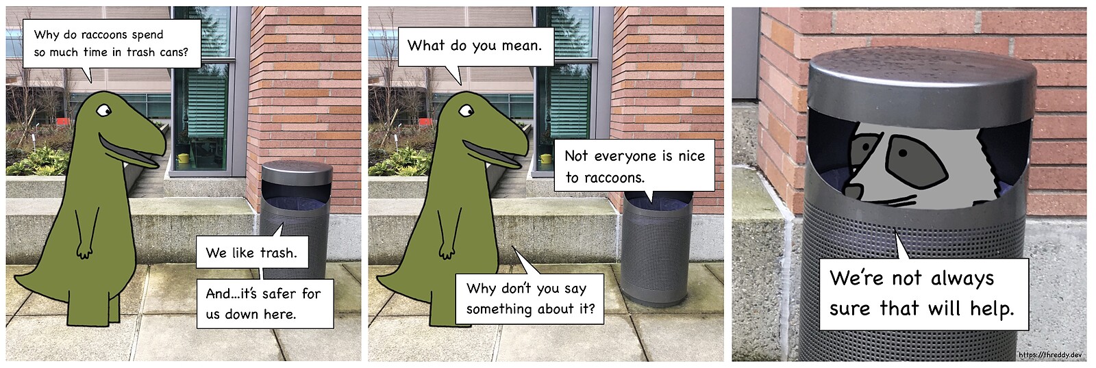 Trash Cans Are Safer