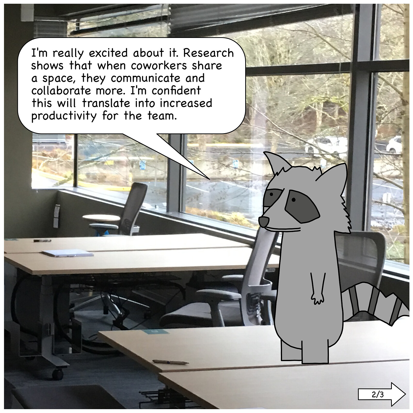 New Open Office Space