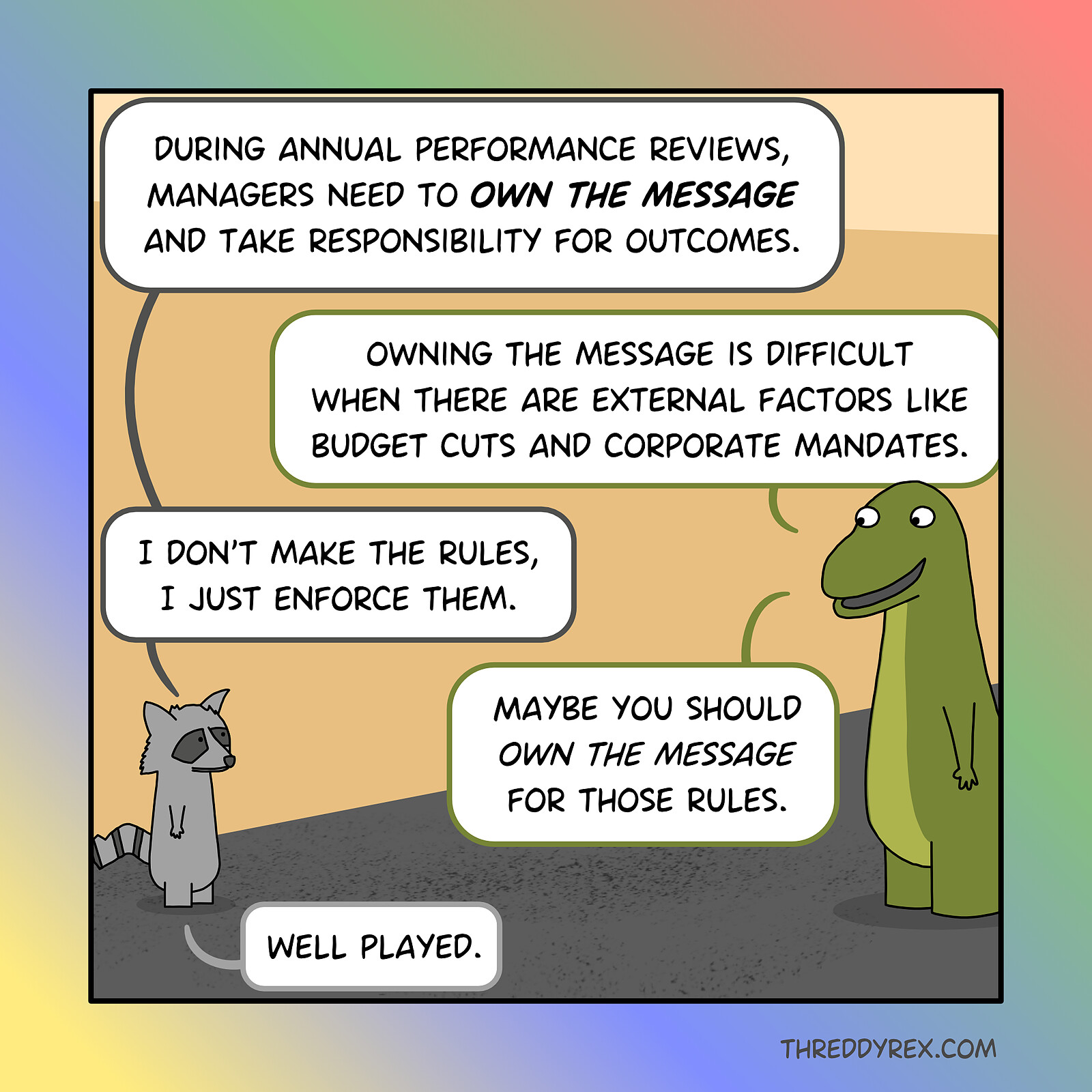 Own the Message